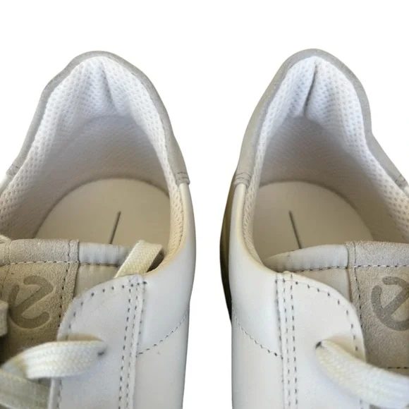 ECCO Men's Soft 60 White Lace Up Sneakers 13-13.5